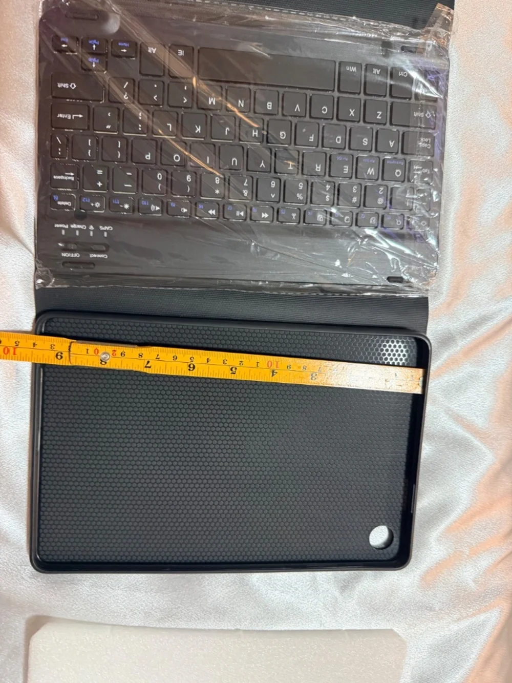 Universal Blue Wireless Keyboard Case for 8-8.7